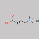 Levocarnitine EP Impurity A (Chloride) CAS#: 6538-82-5