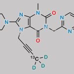 Linagliptin-13C-d3 CAS#: 1398044-43-3