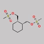 (1R,2R)-1, 2-Bis (methane sulfonyloxy methyl)Cyclohexane CAS#: 186204-35-3