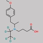 Mebeverine Acid D5 CAS#: 2070015-30-2