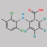 Meclofenamic Acid D4 CAS#: 1185072-18-7