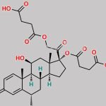 Methylprednisolone 17, 21-disuccinate CAS#: N/A