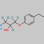 Metoprolol D5 CAS#: 959786-79-9
