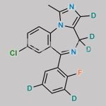 Midazolam D5 CAS#: 395067-42-2