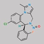 Midazolam Nitroso Impurity 1 CAS#: N/A