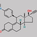 Mifepristone CAS#: 84371-65-3