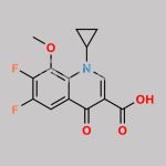 Moxifloxacin Difluoro Methoxy Acid Impurity CAS#: 112811-72-0