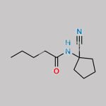 N-(1-Cyanocyclopentyl)pentanamide CAS#: 194984-24-2
