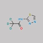 N-1,3,4-Thiadiazol-2-ylacetamide D3 CAS#: N/A