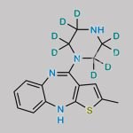 N-Demethyl Olanzapine D8 CAS#: 786686-82-6