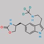 N-Desmethyl Zolmitriptan D3 CAS#: 1217623-11-4