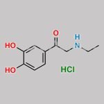 N-Ethyl-Adrenalone Hydrochloride CAS#: 59643-82-2