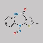 N-Nitroso Olanzapine EP Impurity B CAS#: N/A