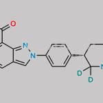 Niraparib D5 CAS#: N/A