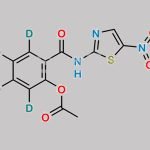 Nitazoxanide D4 CAS#: 1246819-17-9