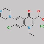 Norfloxacin EP Impurity E CAS#: 75001-85-3