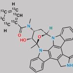 O-Desmethyl Midostaurin 13C6 CAS#: N/A