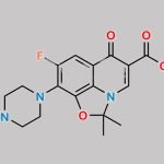 Ofloxacin Dihydrooxazole Impurity CAS#: 2489671-28-3