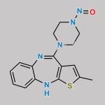 N-Nitroso N-Desmethyl Olanzapine Impurity 1 CAS#: N/A