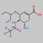 Oseltamivir Acid 13C D3 CAS#: N/A