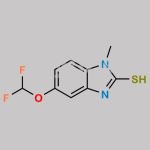 Pantoprazole N-Methyl 5-Difluoromethoxy Thiol Impurity CAS#: N/A