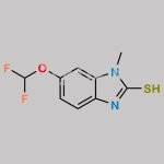 Pantoprazole N-Methyl 6-Difluoromethoxy Thiol Impurity CAS#: N/A
