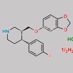 Paroxetine Hydrochloride Hemihydrate CAS#: 110429-35-1