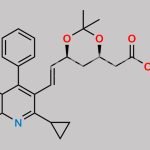 Pitavastatin Desfluoro Acetonide t-Butyl Ester CAS#: N/A