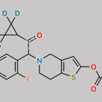 Prasugrel D4 CAS#: 1189919-49-0