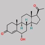 Progesterone 6-Alfa-Hydroxy Impurity CAS#: 604-20-6