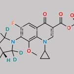 rac cis-Moxifloxacin-d4 Acyl Sulfate CAS#: 1246817-14-0