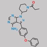 rac-N-Desacryloyl N-Propionyl Ibrutinib CAS#: N/A