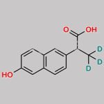 Rac O-Desmethyl Naproxen D3 CAS#: 1122399-99-8
