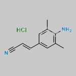 Rilpivirine (E)-Nitrile Impurity (HCl salt) CAS#: 661489-23-2