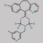 Rupatadine D4 CAS#: 1795153-62-6