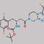 Sitagliptin Impurity 18 (Sitagliptin N-Boc Impurity) CAS#: 486460-23-5