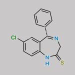 Thionordazepam CAS#: 4547-02-8