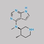 Tofacitinib Impurity (N-Des-(2-Cyanide-acetyl)-(3R,4S)) CAS#: 2459302-75-9