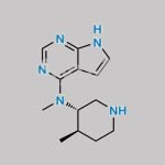 Tofacitinib Impurity (N-Des-(2-Cyanide-acetyl)-(3S,4R)) CAS#: 2378663-15-9