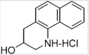 Structure of 1,2,3,4-tetrahydro-benzo[h]quinolin-3-ol hydrochloride CAS 73579-26-7