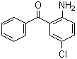 Structure of 2-Amino-5-chlorobenzophenone CAS 719-59-5