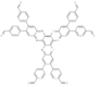Structure of 2,3,8,9,14,15-hexa(4-formylphenyl)diquinoxalino[2,3-a2′,3′-c]phenazine CAS 2307218-00-2