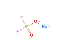 Structure of Sodium difluoride phosphate CAS 15587-24-3