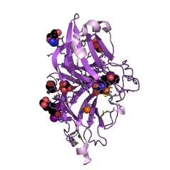 Example Structure of peptidylglycine monooxygenase EC#: 1.14.17.3