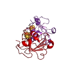 Example Structure of Pseudomonas cytochrome oxidase EC#: 1.9.3.2