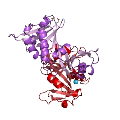 Example Structure of dTDP-4-amino-4,6-dideoxy-D-galactose acyltransferase EC#: 2.3.1.210