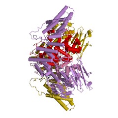 Example Structure of protein geranylgeranyltransferase type II EC#: 2.5.1.60