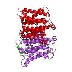 Example Structure of phospho-N-acetylmuramoyl-pentapeptide-transferase EC#: 2.7.8.13