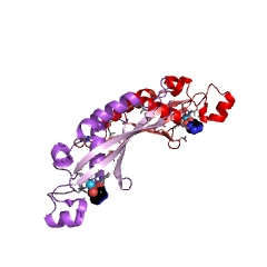 Example Structure of 6-pyruvoyltetrahydropterin synthase EC#: 4.2.3.12