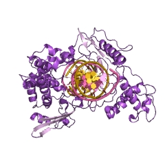 Estructura de ejemplo de ADN topoisomerasa EC #: 5.99.1.2